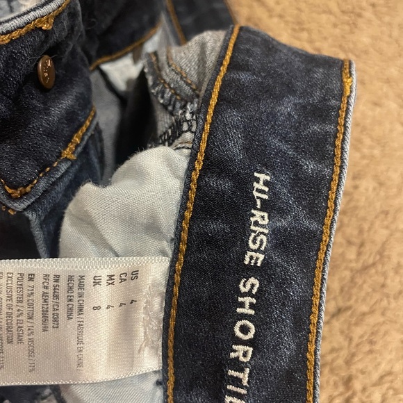 American Eagle Outfitters high rise shortie jeans size 4 - Picture 8 of 8